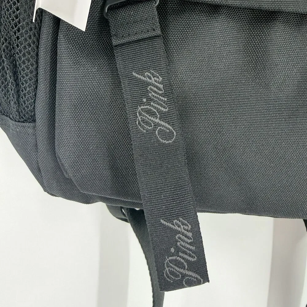 NEW! Victoria Secret PINK IVY CLASSIC CANVAS BACKPACK - Black